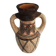 Ancient terracotta jar from the Rif (Morocco) H30cm