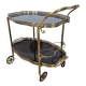 Luxurious bar cart,Maison Jansen, Hollywood Regency, France, 1950s/70s