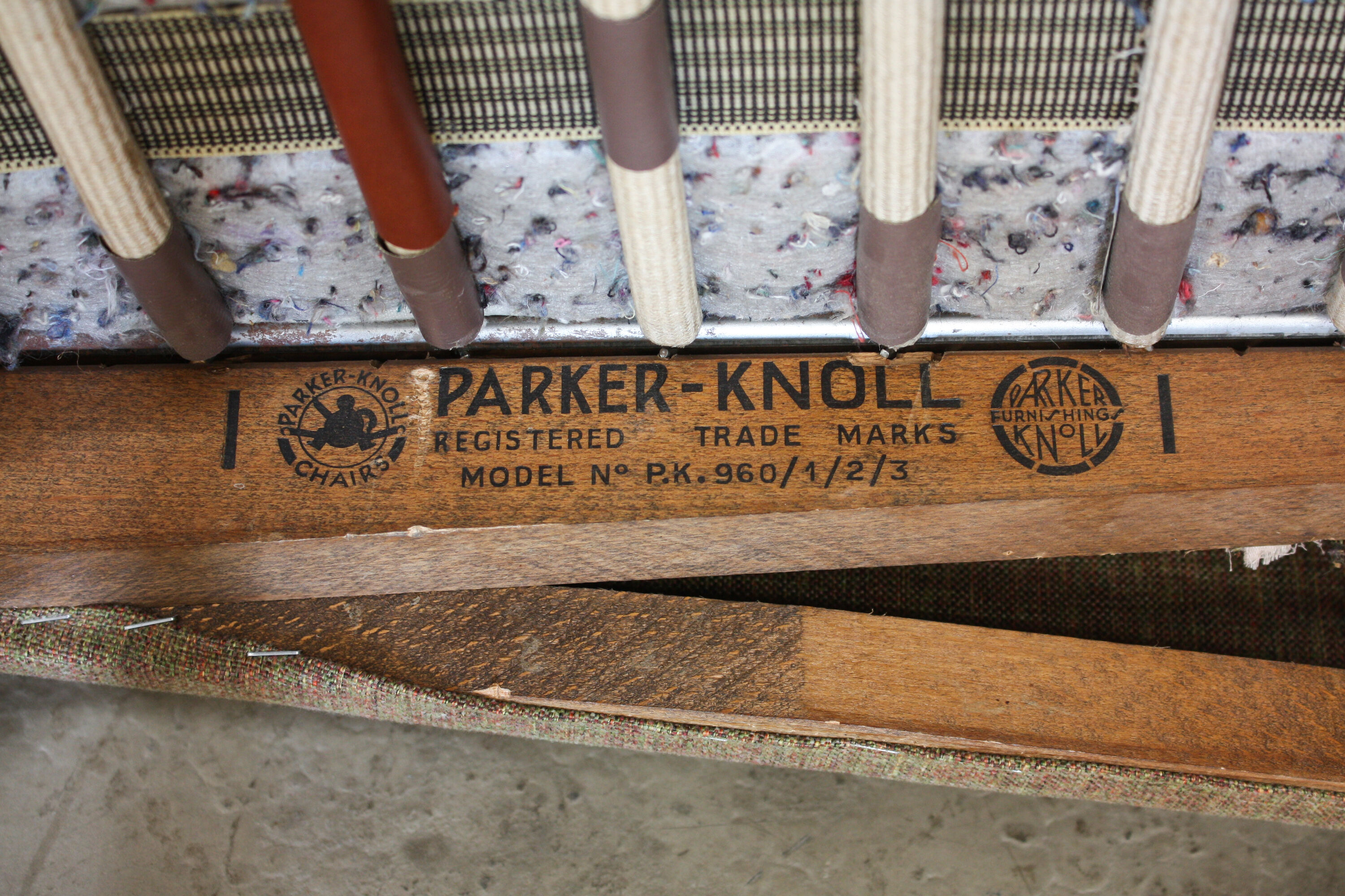 Wingback armchairs from Parker Knoll, 1960