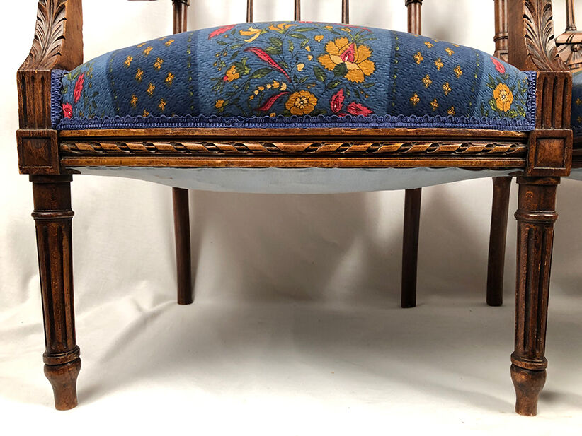 Pair of Louis XVI-style armchairs 1900