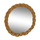 Miroir en rotin 30cm