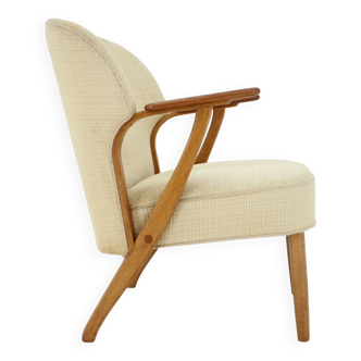 1950s Chresten Findahl Brodersen Armchair in Oak, Denmark