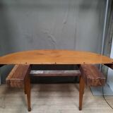 Oval table with 6 legs directoire style