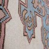 Vintage soft color turkish oushak rug 175 x 244 cm