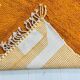 Handmade Moroccan Berber rug, orange, size 150 x 250 cm