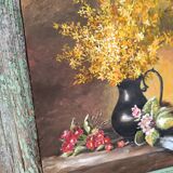 Flower reproduction canvas