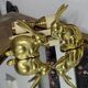 Lapin en laiton