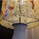 Lampe Accolay de sol rare et monumentale 116cm.
