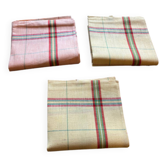 Set of 3 new vintage tea towels