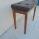 Scandinavian piano stool or chest