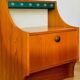 Chevets scandinave en teck