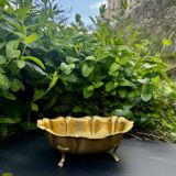 Brass centrepiece tray in Louis XV style.