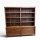 XL vintage wooden display shelf/bookcase