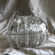 Glass vase for flower head