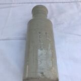 Old ceramic bottle beige Fourgault Courbevoie Paris vintage