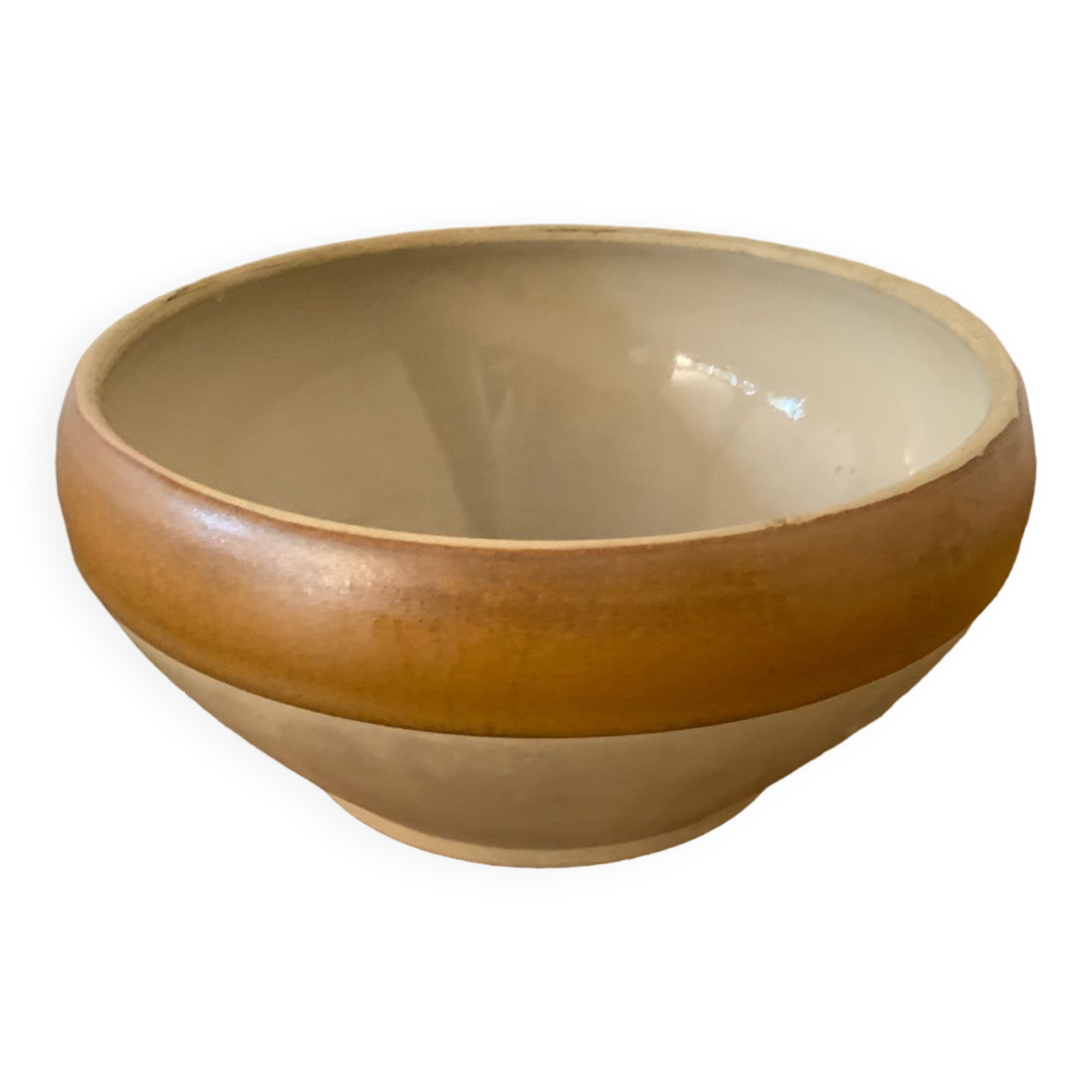Selency stoneware bowl x Monoprix Croisé Laroche