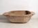 Grand bol ancien en bois massif (c.1900) #1