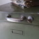 Vintage industrial roulette box