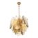 Contemporary Modern Multicolour Amber "Rondini" Murano Chandelier by Simoeng