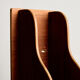 Tables de chevet flottantes en teck, lot de 2