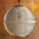 Holophane ball on plinth 1950, 50 cm diameter