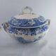 Villeroy & Boch "Burgenland" Soup Tureen in Blue Earthenware - Collectible Condition