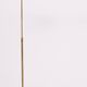 Lampadaire à bras pivotant en laiton Holtkoetter, Allemagne, années 1980