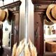 Wall mounted coat rack