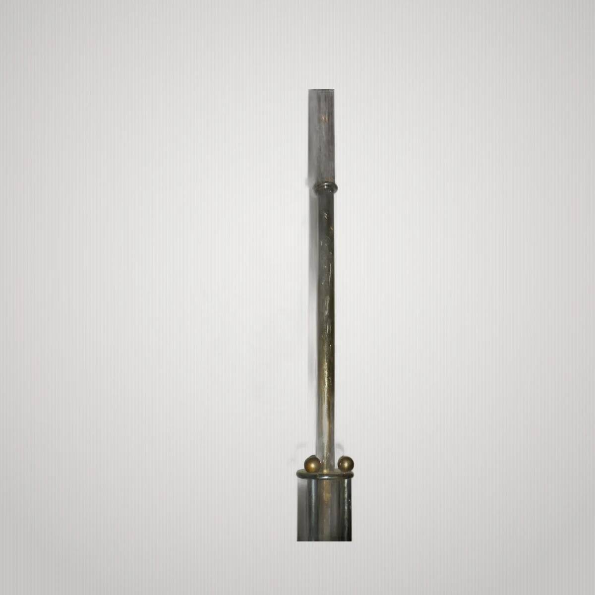 Vintage mid-century reading lamp in bronze and brass by Lunel Arlus.