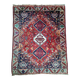 Tapis Persan Shiraz fait main 151x116cm