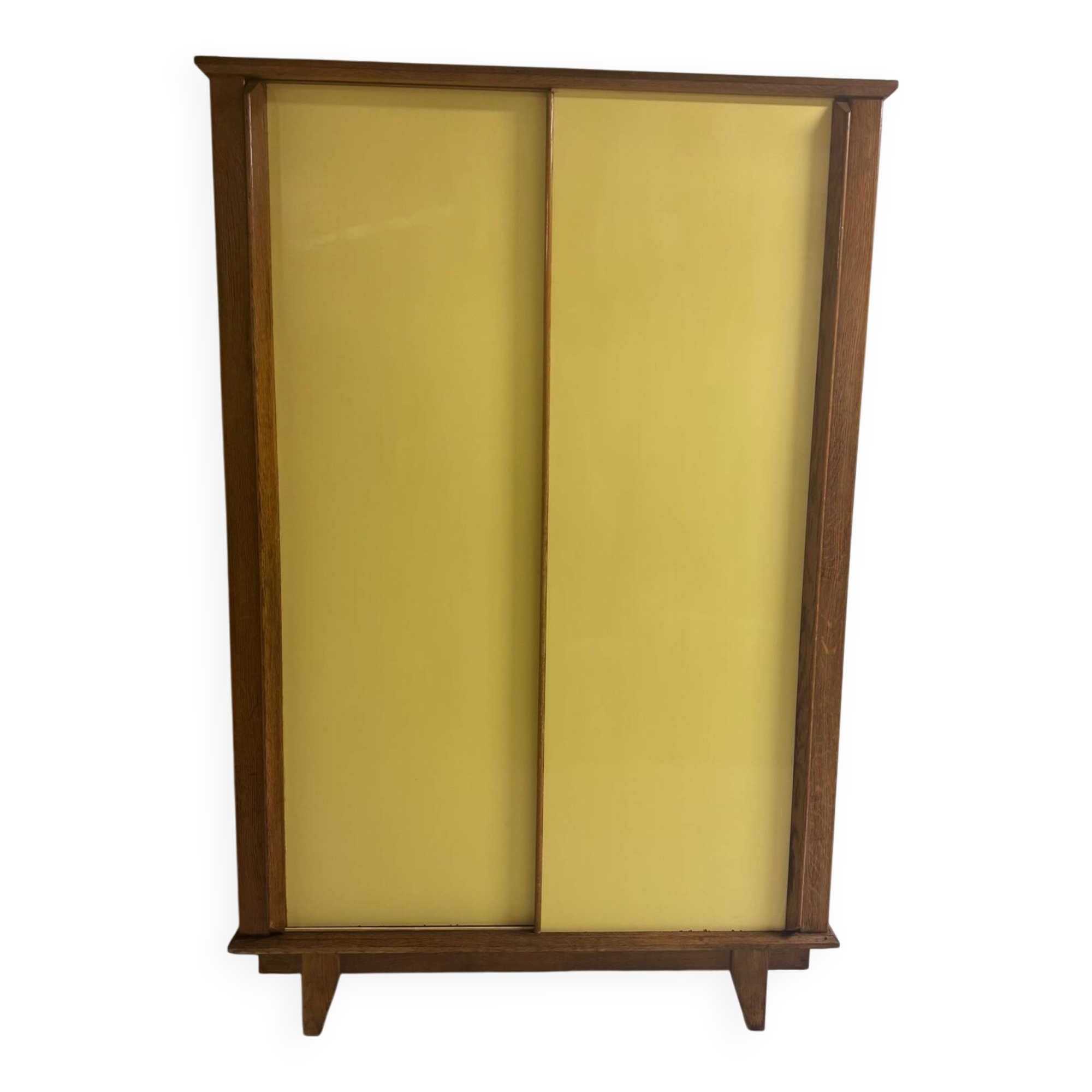Vintage cabinet with tapered legs