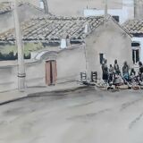 Watercolour by Paul Decrind
