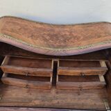 Louis XV style lady's desk in marquetry and bronze