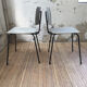 Paire de chaises Willy Van Der Meeren
