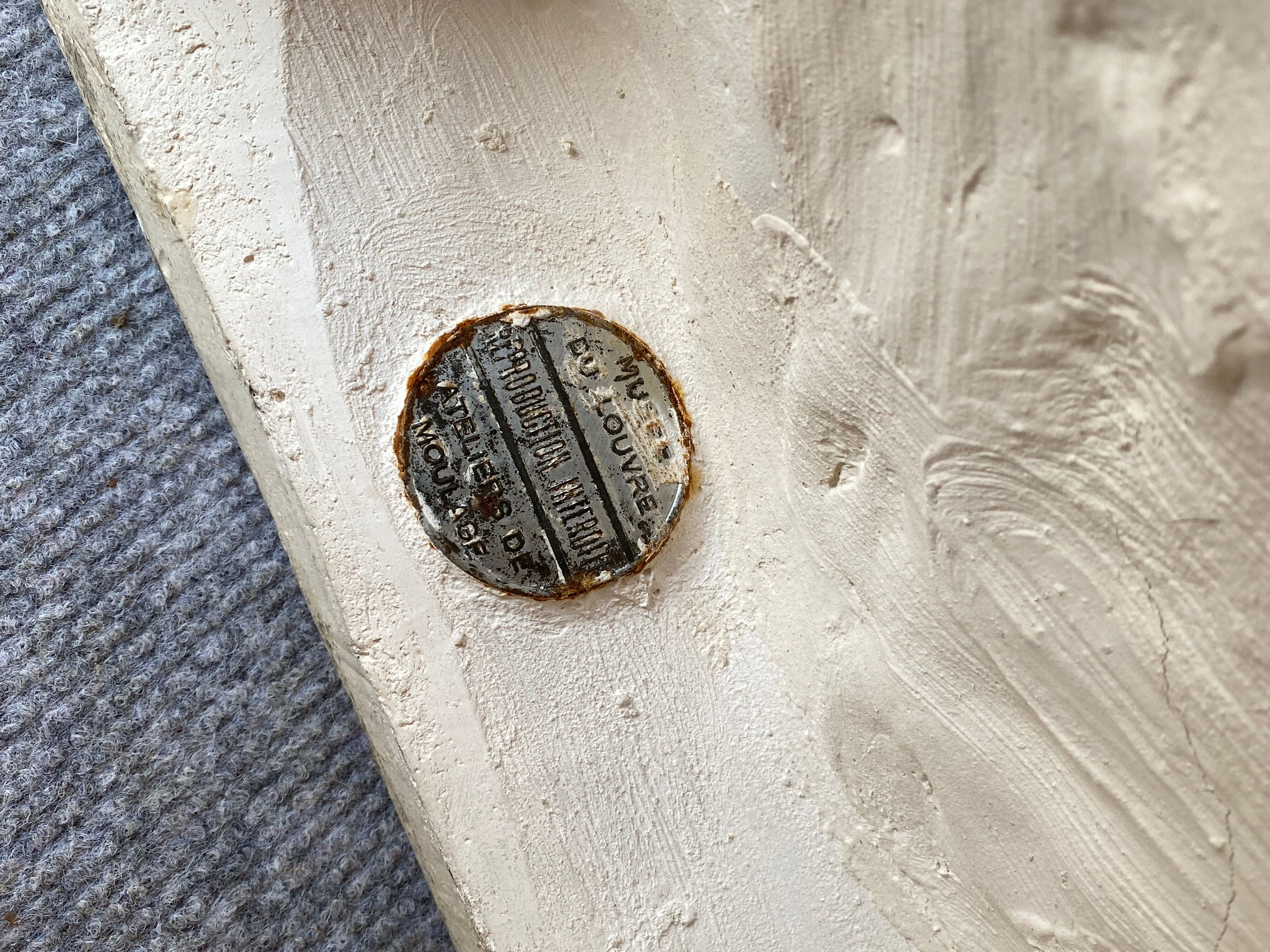 Bust in platre Atelier du Louvre