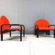 Pair of Gae Aulenti '54 L' Armchairs for Knoll International, 1970s