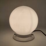 Opaline globe ceiling light
