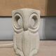 Limestone Owl Lamp, Albert Tormos, France, 1970s