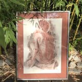 Charcoal drawing "Androgynous Nude"