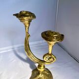 Amadeo sculptural bronze chandelier for Fondica