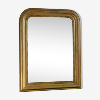 Golden mirror Louis-Philippe 67x51cm