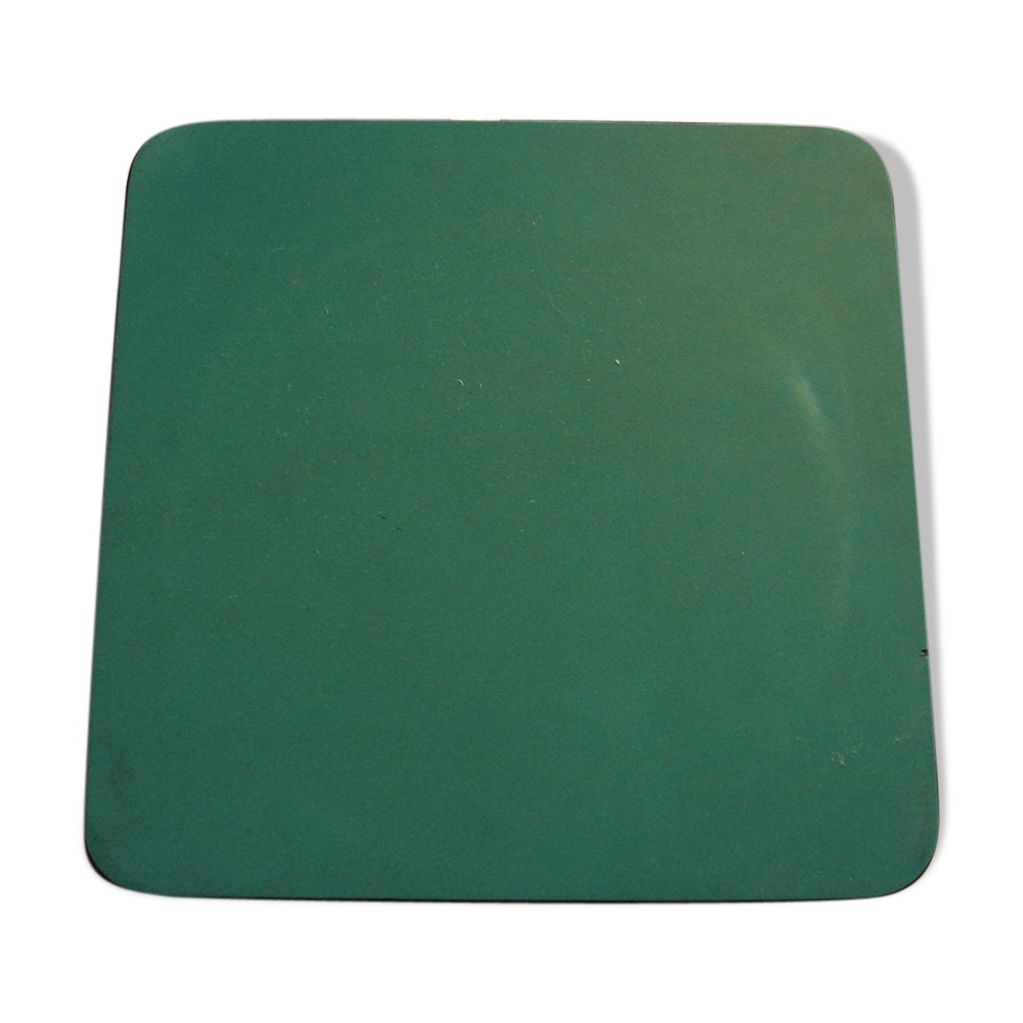 Dessous de plat en formica vert bleu liège