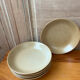 6 deep plates in stoneware
