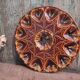Vintage French oyster tray in Majolica from Vallauris