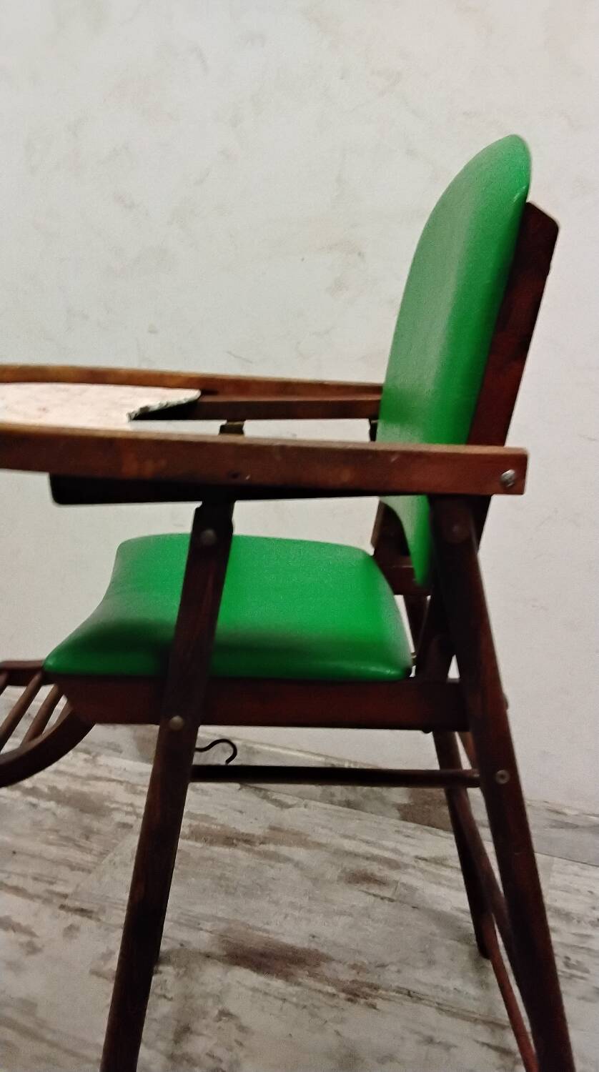Vintage children's high chair