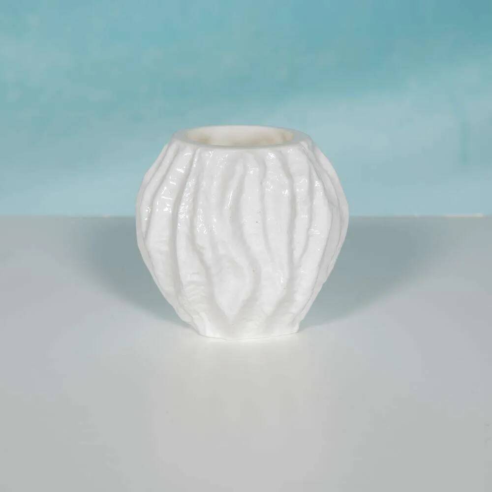 Ingrid glass vase 'Frosted Glass' Kurt Wokan West Germany