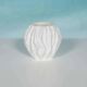 Ingrid glass vase 'Frosted Glass' Kurt Wokan West Germany