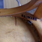 Baumann chairs in wood and formica