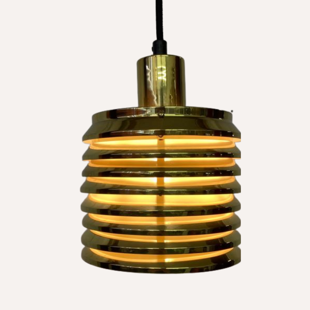Hans Agne Jakobsson for Markaryd T-642 modernist hanging lamp, 60s