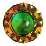 Cendrier en verre de Murano, Flavio Poli années 70